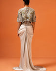 Icicle Corset Dress And Cropped Jacket