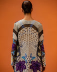 Lupita Pearl Jacket With Pre-Draped Pants With Bustier