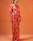 Frida Halter Jacket With Draped Skirt