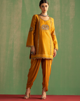 Vanya Mustard Tulip Pant Set