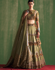 Vatika Green Lehenga Set