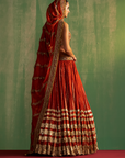 Yashvi Rust Lehenga Set
