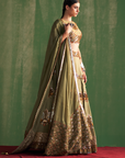 Vatika Green Lehenga Set