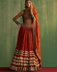 Yashvi Rust Lehenga Set