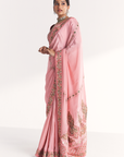 Navya Light Pink Saree