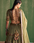 Vatika Green Lehenga Set