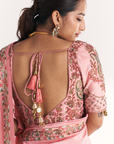 Navya Light Pink Saree