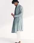 Khyal Blue Kurta Set
