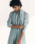 Khyal Blue Kurta Set