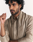 Ellahi Grey Kurta Set