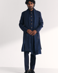 Jauhar Blue Achkan Set