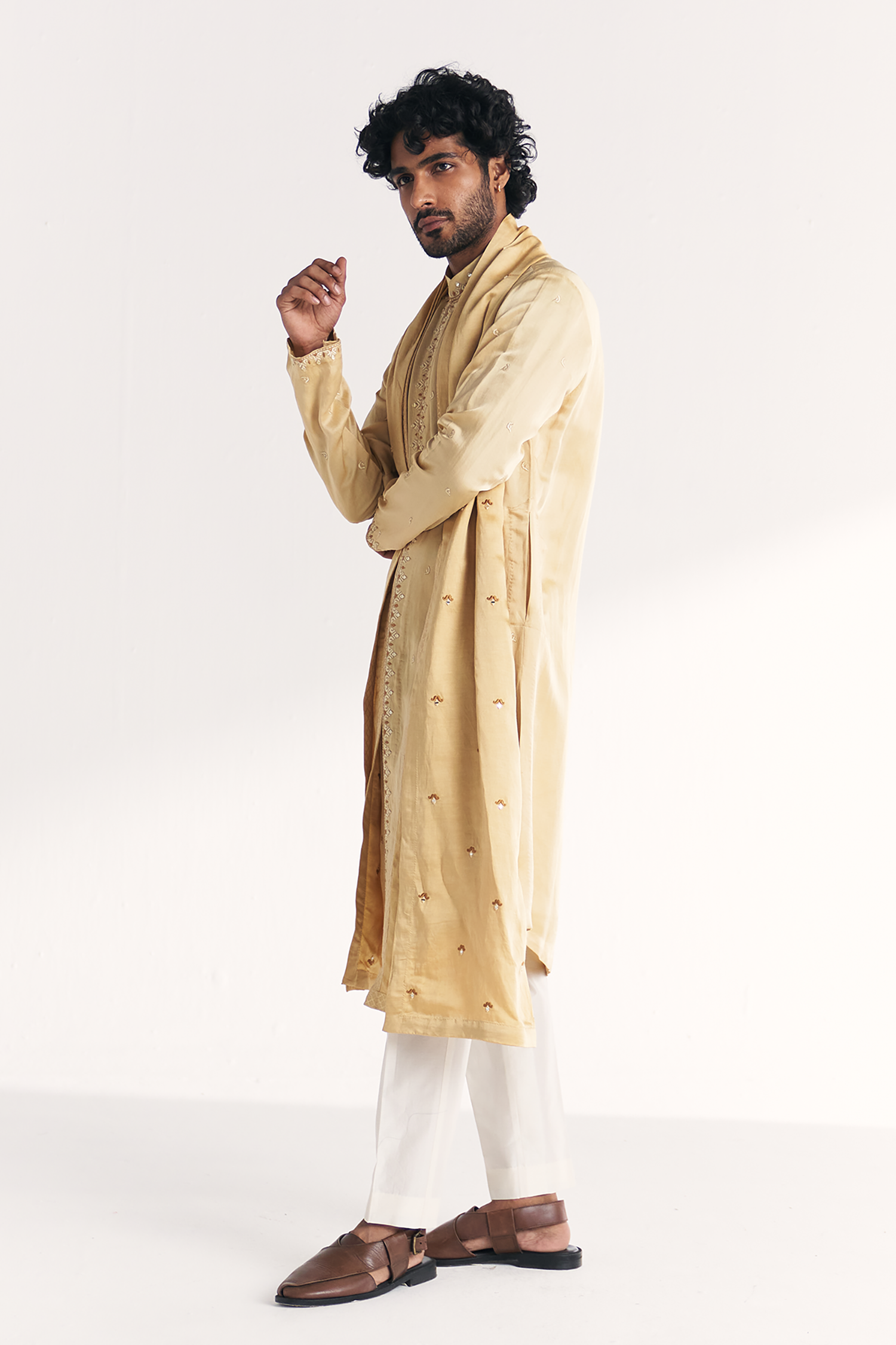 Surmayi Yellow Kurta Set