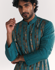 Neelesh Blue Kurta Set