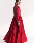 Pakhi Magenta Pink Anarkali