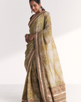 Falguni Green Saree