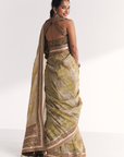 Falguni Green Saree