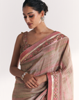 Phoolbagh Pink Saree