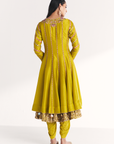 Chitra Lime Green Anarkali