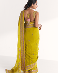 Rangeela Lime Green Saree