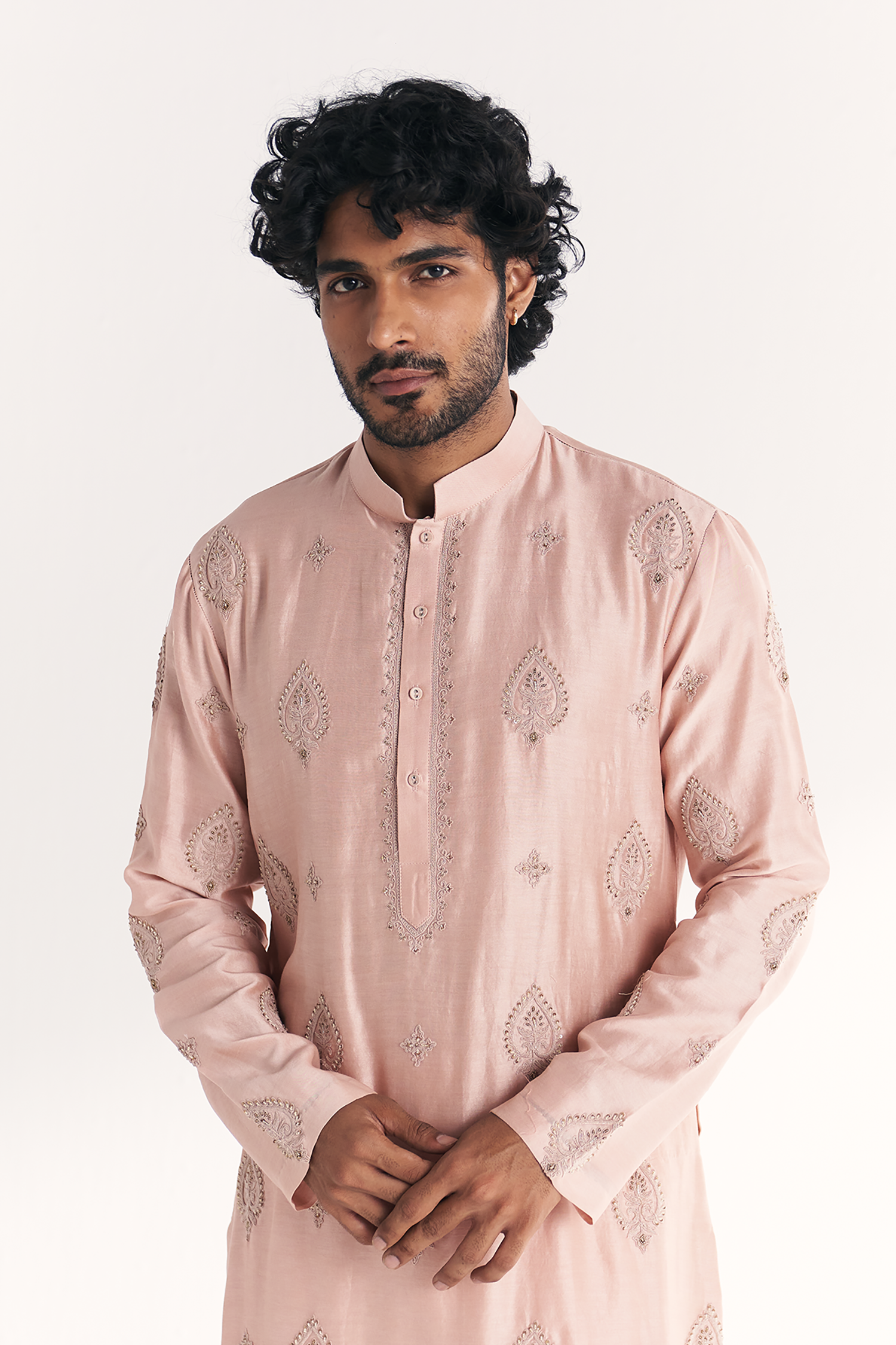 Umber Pink Kurta Set