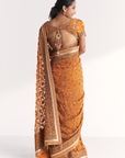 Kaira Mustard Saree