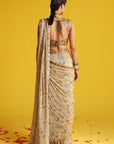 Sarina Green Saree Set