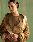 Bhavna Brown Anarkali Set