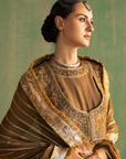 Bhavna Brown Anarkali Set