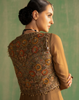 Bhavna Brown Anarkali Set