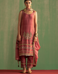 Akansha Mauve Pink Kurta Pant Set