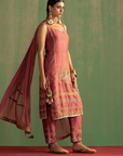Akansha Mauve Pink Kurta Pant Set