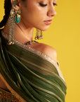 Reema Green Sharara Set