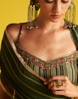 Reema Green Sharara Set
