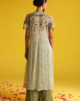 Arna Green Gharara Set