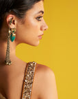 Amita Mustard Anarkali Set