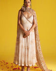 Amita Mustard Anarkali Set