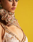 Amita Mustard Anarkali Set