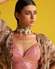 Sanya Multi Color Lehenga Set