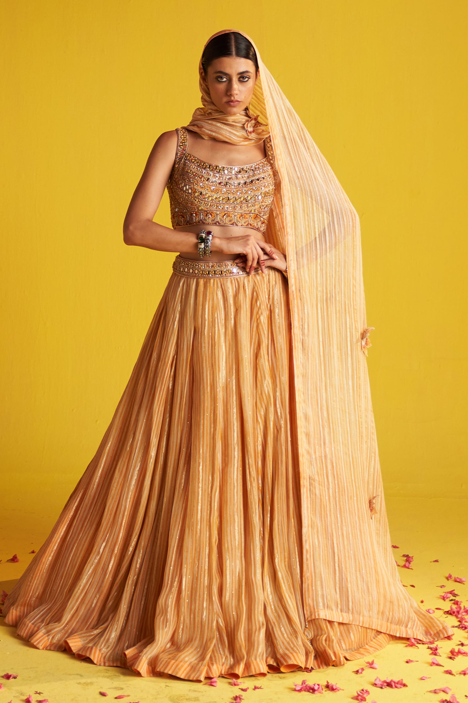 Jyoti Yellow Lehenga Set