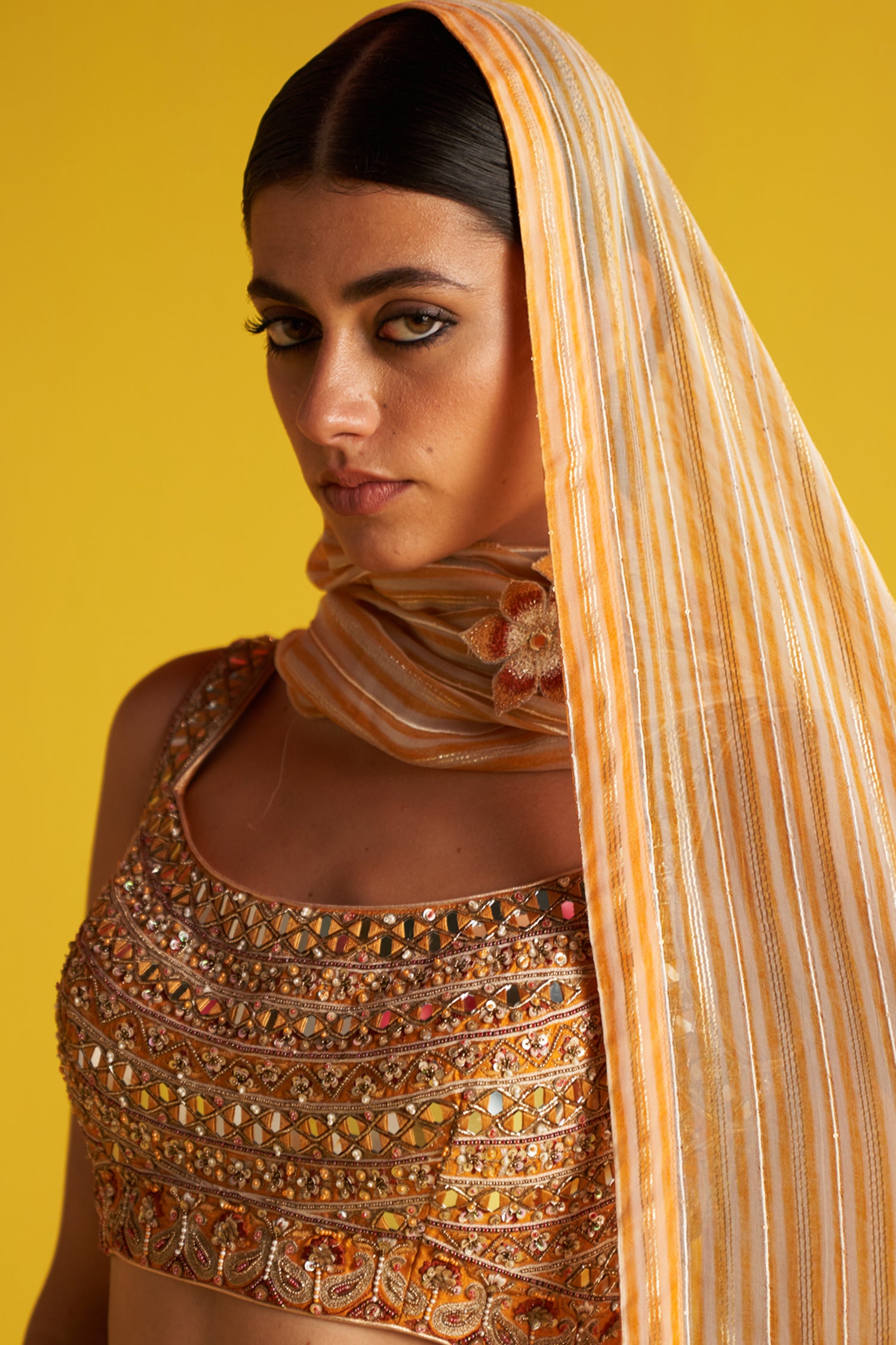 Jyoti Yellow Lehenga Set