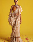 Veda Yellow Saree Set