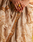 Veda Yellow Saree Set