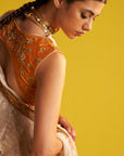 Veda Yellow Saree Set