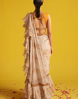 Veda Yellow Saree Set