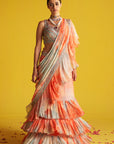 Sakshi Multi Color Saree Set