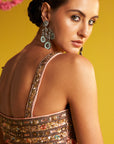 Shagun Multi Color Lehenga Set