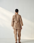 Pihu Fawn Tulip Pant Set