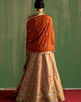 Tanuja Beige Lehenga Set