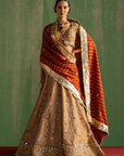Tanuja Beige Lehenga Set