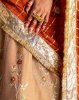 Tanuja Beige Lehenga Set